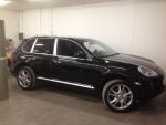 Porsche Cayenne contours vitres
